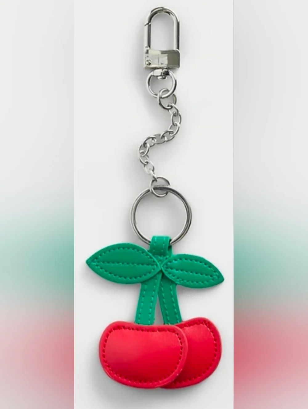 Gap Cherry Fruit Keychain Bag Charm, New